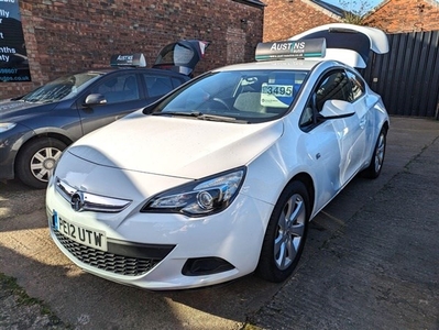 Vauxhall Astra GTC Coupe (2012/12)