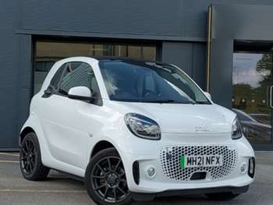 smart, fortwo coupe 2021 60kW EQ Exclusive 17kWh 2dr Auto [22kWCh]