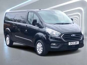 Ford, Transit Custom 2023 300 Limited AUTO L1 SWB FWD 2.0 EcoBlue 130ps Low Roof, PARKING SENSORS, AI 0-Door