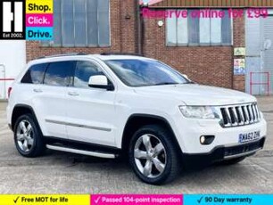Jeep, Grand Cherokee 2012 (62) 3.0 CRD Overland 5dr Auto
