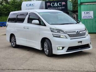 Toyota, Vellfire 2008 (58) 2.4 Z Platinum 5-Door