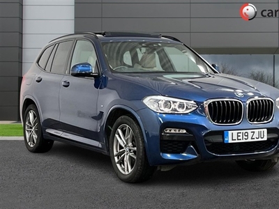 Used BMW X3 2.0 XDRIVE20D M SPORT 5d 188 BHP Oyster Leather Interior, Heated Seats, Reversing Camera, Privacy Gl in Bury