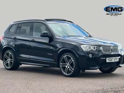 BMW, X3 2018 (68) 2.0 XDRIVE20D M SPORT 5d AUTO 188 BHP-1 OWNER FROM NEW-FINISHED IN CARBON B 5-Door
