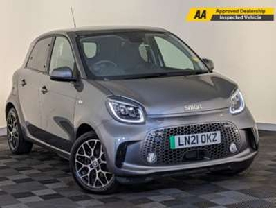 smart, forfour 2021 60kW EQ Exclusive 17kWh 5dr Auto [22kWch]
