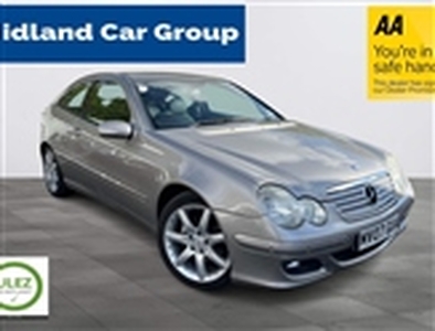 Used 2007 Mercedes-Benz C Class 1.8 C200 Kompressor SE 2dr in Walsall