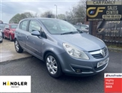 Used 2007 Vauxhall Corsa 1.2 DESIGN 16V 5d 80 BHP in Manchester