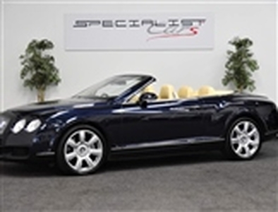 Used 2008 Bentley Continental 6.0 W12 GTC Auto 4WD Euro 4 2dr in Cardiff