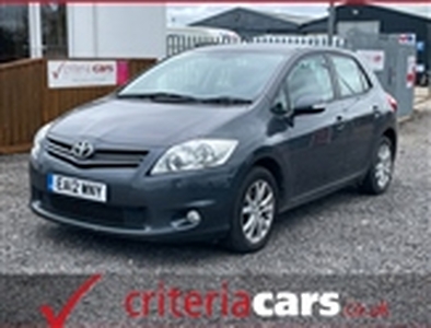 Used 2012 Toyota Auris VALVEMATIC TR MM, Used Cars Ely, Cambridge in Ely