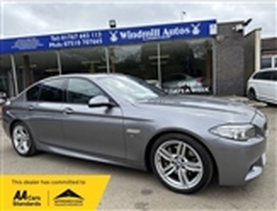 Used 2014 BMW 5 Series 3.0 530D M SPORT 4d 255 BHP in Bedfordshire