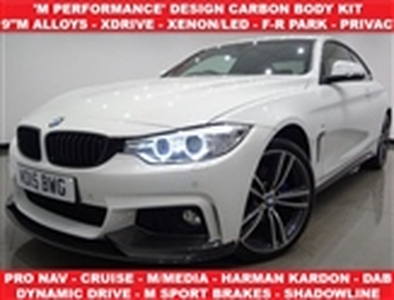 Used 2015 BMW 4 Series 420d [190] xDrive M Sport 2dr Auto [Prof Media] in North West