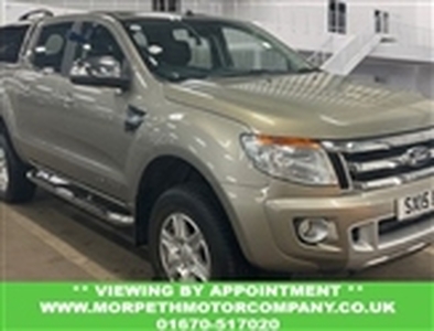 Used 2015 Ford Ranger 2.2 LIMITED 4X4 DCB TDCI 4d 148 BHP in Morpeth