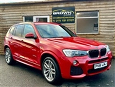 Used 2016 BMW X3 2.0 XDRIVE20D M SPORT 5d 188 BHP in Newry