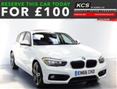 Used 2017 BMW 1 Series 118d Sport 5dr Step Auto in Greater London