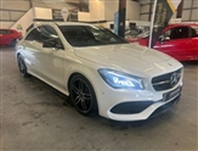 Used 2017 Mercedes-Benz CLA Class AMG LINE SPEC-PETROL-WHITE-1 OWNER-FULL MERCEDES SERVICE HISTORY-GREAT DRIVERS CAR-ULEZ FREE in Caldicot