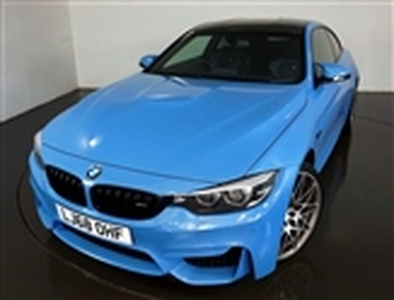 Used 2018 BMW 4 Series 3.0 M4 COMPETITION 2d AUTO-2 FORMER KEEPERS FINISHED IN YAS MARINA BLUE WITH 20