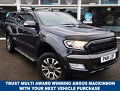 Used 2018 Ford Ranger 3.2 WILDTRAK 4X4 4 Door 5 Seat Double Cab Pickup 4x4 AUTO with EURO6 Engine Massive High Spec inc Re in Staffordshire