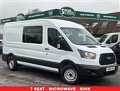Used 2018 Ford Transit 2.0 350 L3 H2 P/V 129 BHP - MESS UNIT - 7 SEAT - SINK - HAND WASH SYSTEM - ULEZ FREE - in West Sussex