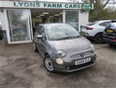Used 2019 Fiat 500 1.2 LOUNGE 3d 69 BHP NEW SHAPE in Horsham