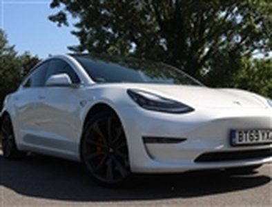 Used 2019 Tesla Model 3 0.0 PERFORMANCE AWD 4d 483 BHP in Dartford