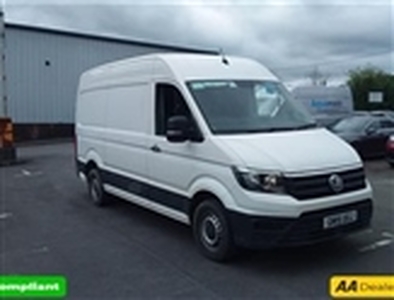 Used 2019 Volkswagen Crafter 2.0 CR35 TDI M H/R P/V STARTLINE 138 BHP IN WHITE WITH 23,796 MILES AND A FULL SERVICE HISTORY, 1 OW in London