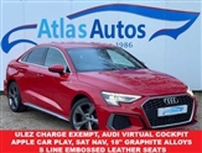 Used 2021 Audi A3 1.0 TFSI S LINE 4d 109 BHP in Manningtree