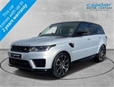 Used 2021 Land Rover Range Rover Sport 3.0 HSE SILVER MHEV 5d 250 BHP in west lothian