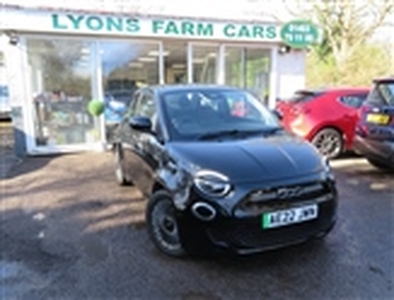 Used 2022 Fiat 500 ICON 3d 117 BHP ALL ELECTRIC AUTOMATIC in West Sussex