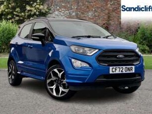 Ford, Ecosport 2023 1.0 EcoBoost 125 ST-Line 5dr, Apple Car Play, Android Auto, Reverse Camera,