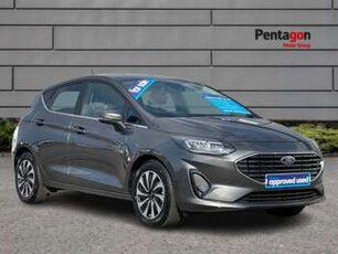 Ford, Fiesta 2023 1.0 EcoBoost Hybrid mHEV 125 Titanium 5dr ** Rear Parking Sensors ** Manual