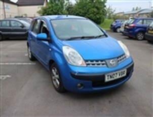 Used 2007 Nissan Note 1.6 SE 5d 109 BHP in County Durham