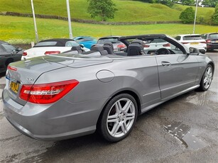 Used 2011 Mercedes-Benz E Class 2.1 E250 CDI BlueEfficiency Sport Cabriolet 2dr Diesel G-Tronic+ Euro 5 (s/s) (204 ps) in Steeton