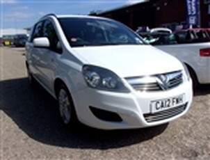 Used 2012 Vauxhall Zafira 1.6i [115] Exclusiv 5dr in St. Neots