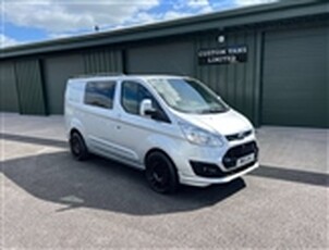 Used 2015 Ford Transit Custom FORD TRANSIT CUSTOM 170 7 SEAT CREW VAN SILVER ***VAT INCLUDED*** in Canonbie