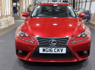 Used 2016 Lexus IS 300h Advance 4dr CVT Auto in Hook