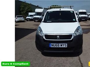 Used 2018 Peugeot Partner 1.6 BLUE HDI PROFESSIONAL L1 100 BHP IN WHITE WITH 45,000 MILES AND A FULL SERVICE HISTORY, 1 OWNER in East Peckham
