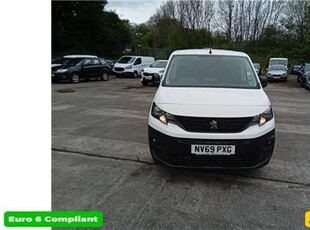 Used 2020 Peugeot Partner 1.5 BLUEHDI PROFESSIONAL L1 101 BHP IN WHITE WITH 85,031 MILES AND FULL SERVICE HISTORY, 1 OWNER FRO in East Peckham