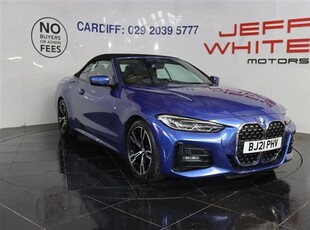 Used 2021 BMW 4 Series 420I M SPORT 2dr auto (FULL LEATHER, REV CAMERA) in Cardiff