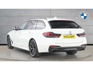 Used 2022 BMW 5 Series 520d MHT M Sport 5dr Step Auto in Marsh Barton Trading