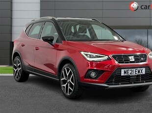 Used Seat Arona 1.0 ECOTSI FR RED EDITION 5d 109 BHP LED Headlights, Rear Parking Sensors, Heated Seats, Dual Climat in