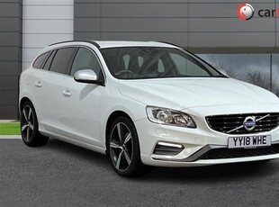 Used Volvo V60 2.0 D4 R-DESIGN NAV 5d 188 BHP Bluetooth, Cruise Control, Tinted Windows, Sensus Navigation, Daytime in