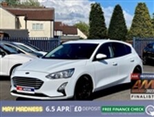 Used 2018 Ford Focus 1.5 ZETEC TDCI 5d 119 BHP EURO 6 FROZEN WHITE BLUETOOTH REAR PARKING SENSORS PRIVACY GLASS in Walsall