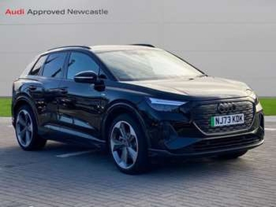 Audi, Q4 E-TRON 2023 (73) 150kW 40 82kWh Black Edition 5dr Auto