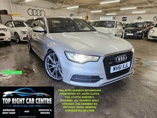 Audi A6 Saloon 3.0 TDI V6 S line Saloon 4dr Diesel S Tronic quattro (s/s) (245 ps)