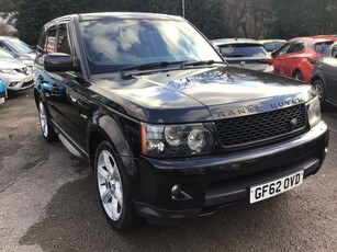 Land Rover Range Rover Sport 3.0 SD V6 HSE Red Auto 4WD Euro 5 5dr