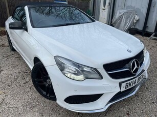 Mercedes-Benz E-Class 2.1 E220 CDI AMG Sport Cabriolet G-Tronic+ Euro 5 (s/s) 2dr