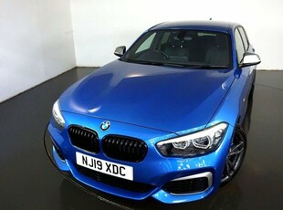 BMW 1 Series 3.0 M140I SHADOW EDITION 5d AUTO-2 OWNER CAR-FINISHED IN ESTORIL BLUE-WITH BLACK DAKOTA LEATHER-18