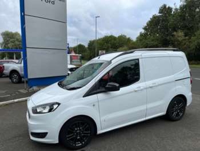 Ford, Transit Courier Leader 1.5 TDCi 6 Speed, CRUISE CONTROL, USB CONNECTION, MESH BULKHEAD Manu 0-Door