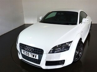 Used Audi TT 2.0 TDI QUATTRO S LINE SPECIAL EDITION 2d 170 BHP-GREAT EXAMPLE-FINISHED IN IBIS WHITE-HALF LEATHER/ in Warrington