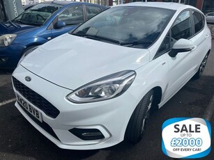 Used Ford Fiesta 1.0T EcoBoost ST-Line Edition Hatchback 5dr Petrol Manual Euro 6 (s/s) (125 ps) in Bury