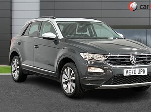 Used Volkswagen T-Roc 1.0 DESIGN TSI 5d 109 BHP Android Auto/Apple CarPlay, Adaptive Cruise Control, Parking Sensors, DAB in